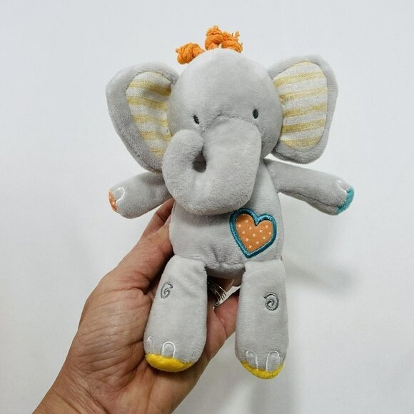 Tickle Main Elephant Rattle Plush Jingle Sound Soft Toy Boy Girl Kid Baby Infant - Picture 1 of 10